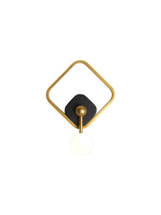 Ph108 Modern Wandleuchte mit Integrierter LED und Warmem Weiß Licht 20x20x20cm