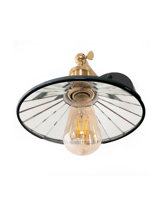 Artekko Lamp Wall Black 29x29x46cm