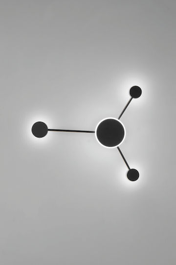 Fan Europe Etere Lamp Wall LED Black 53x46x6cm