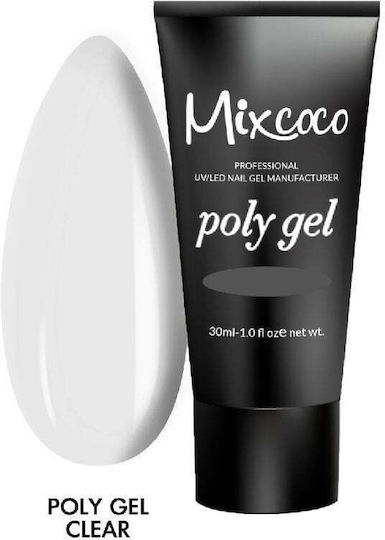 Mixcoco Gel Νυχιών Διάφανο 30ml