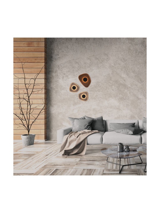 Zambelis Lights Φωτιστικό Τοίχου LED Γκρι 23x23x7εκ. Zambelis Lights Φωτιστικό Τοίχου LED Γκρι 23x23x7εκ.