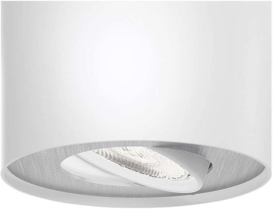 Philips Myliving Phase Μονό LED Θερμό Λευκό Σποτ σε Λευκό Χρώμα