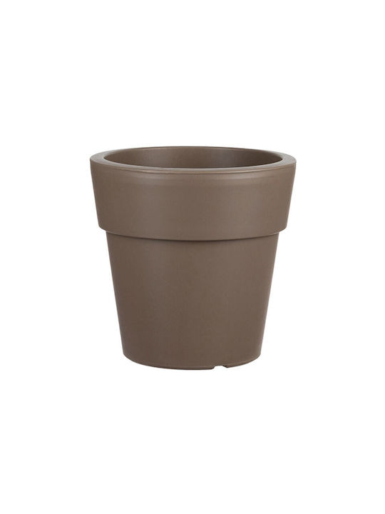 Et Plast Анаис Саксия Пластмаса Mocha 25x25x24см.