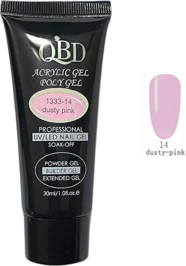 QBD Acrygel Νυχιών Dusty Pink 14 30ml