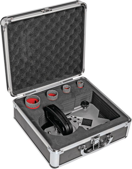 Set de carote diamantate Benman cu ghidaj de centrare, set de 5 piese 72944