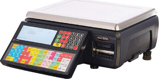 Avery Berkel Electronic Retail Scale with Label Printing Capability with Weighing Capacity of 15kg and Division 5gr