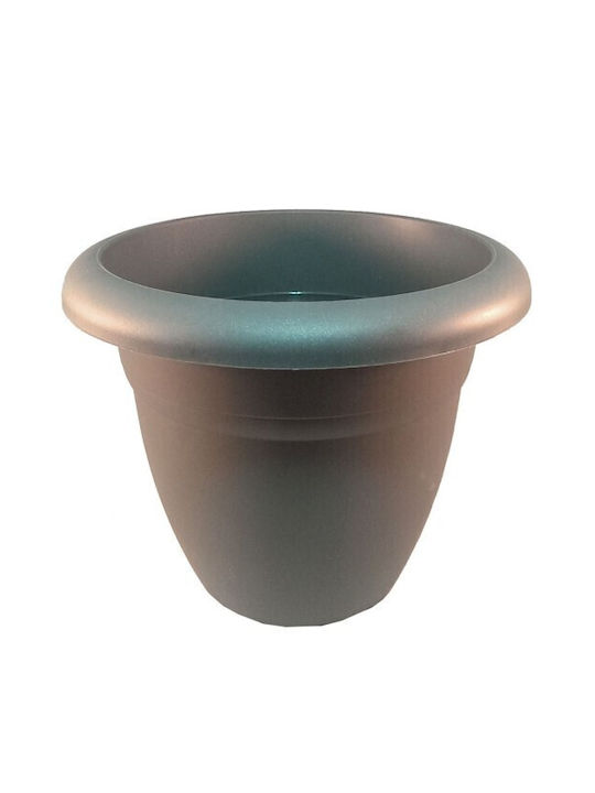 Micplast No 79 Flower Pot 24x20cm Charcoal 79-ANTHRACITE