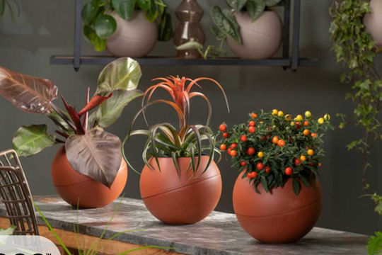 Globee Pot Plastic Anthracite Globee Pot Plastic Anthracite