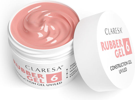 Claresa Rubber Builder Gel Νυχιών Ροζ 90gr