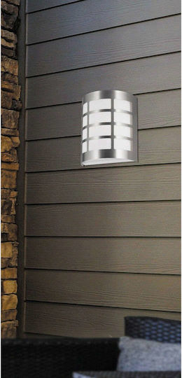 Rabalux Sevilla Modern Lamp Wall with Socket E27 Silver 21.5cm