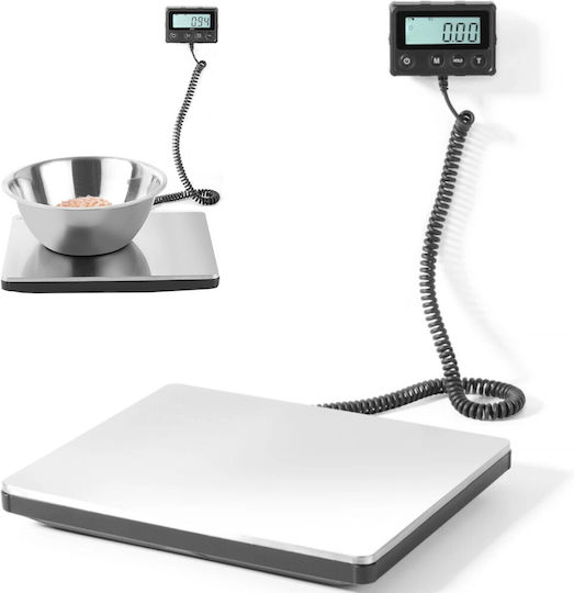 Hendi Elektronisch Professionelle Waage mit einer Wiegekapazität von 200kg und einer Unterteilung von 200gr
