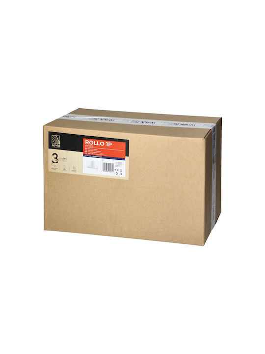 Adviti Lumină de Perete cu Soclu E27 Alb 20cm