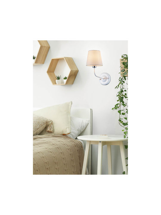 MSA Leuchte Wand Weiß