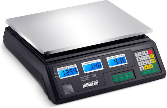 Elektronische Ladenwaage 40 kg Humberg Mh-190