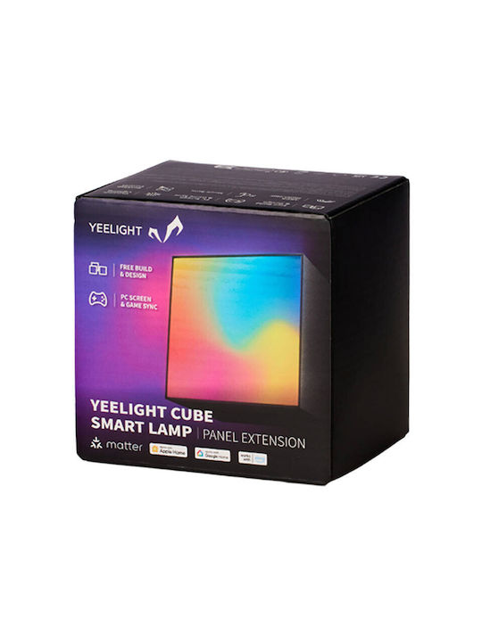 Yeelight Smart Διακοσμητικό Φωτιστικό LED RGB 7.5εκ.