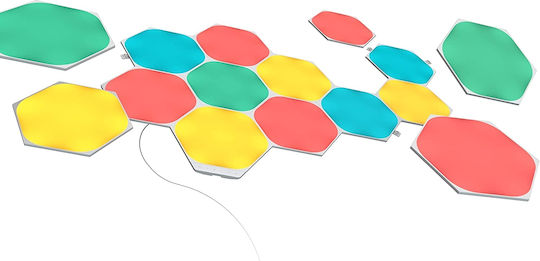 Nanoleaf Φωτιστικό LED RGB Hexagon 15τμχ