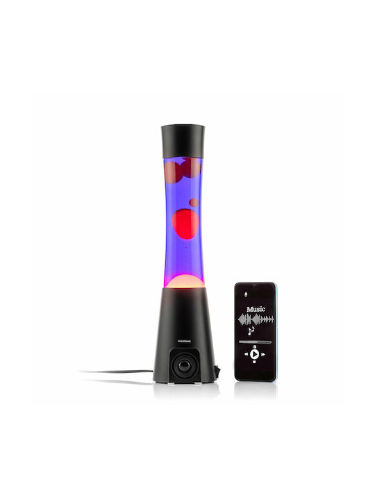 InnovaGoods Διακοσμητικό Φωτιστικό E14 Lava Lamp 10.7x10.7x42εκ.