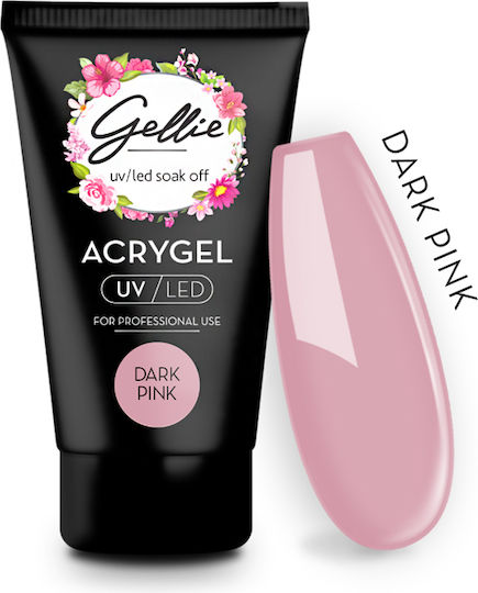 Gellie Nail Acrygel DARK PINK 30ml