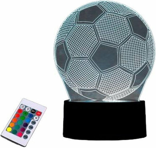 I-Total Φωτιστικό Football LED RGB 3D Illusion I-Total Φωτιστικό Football LED RGB 3D Illusion