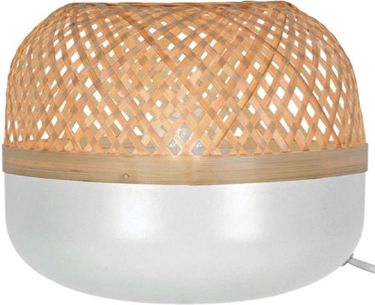 Viokef Dekorative Lampe mit Fassung für E27 Lampe Weiß