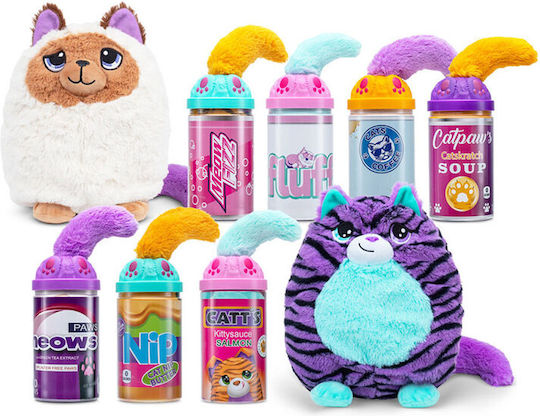 Basic Fun Plush Kitten for 4+ Years Various Designs 1pc