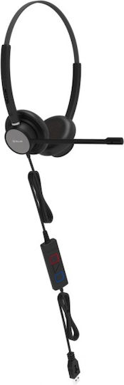Tellur Voice 320 On Ear Căști Multimedia cu microfon și conexiune USB-A