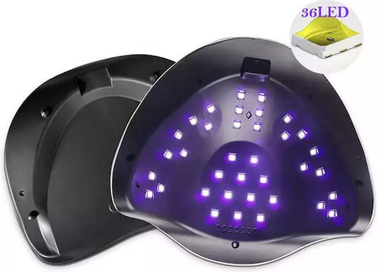 BQV9 Nail Polish Curing Lamp UV / LED 168W White