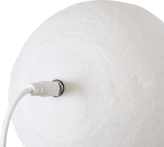 GloboStar Διακοσμητικό Φωτιστικό Moon LED RGBW Moon Light 12x12x15εκ.