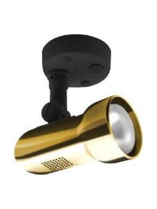 Fos me Mega Einzel Spot in Gold Farbe