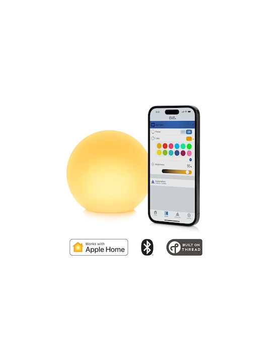 Eve Smart Διακοσμητικό Φωτιστικό Flare LED RGB 25x25εκ.