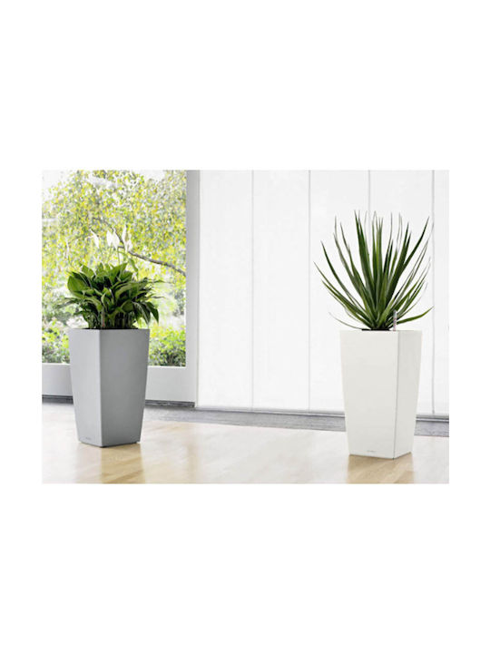 Lechuza Cubico Premium Self-watering Pot Plastic 40x40x75cm.