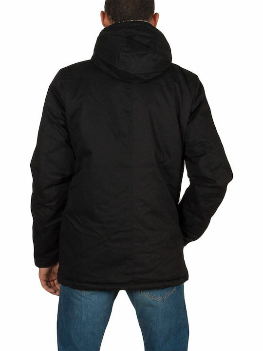 Geacă de Iarnă Parka Negru