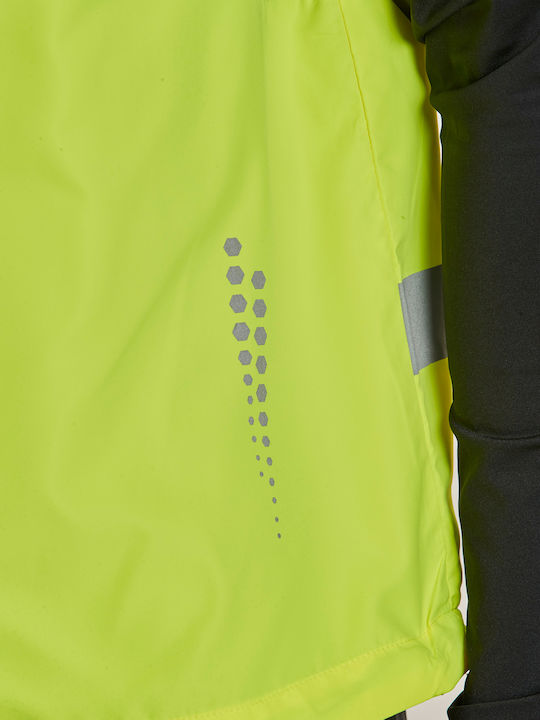 Αμάνικο Αθλητικό Μπουφάν Safety Yellow