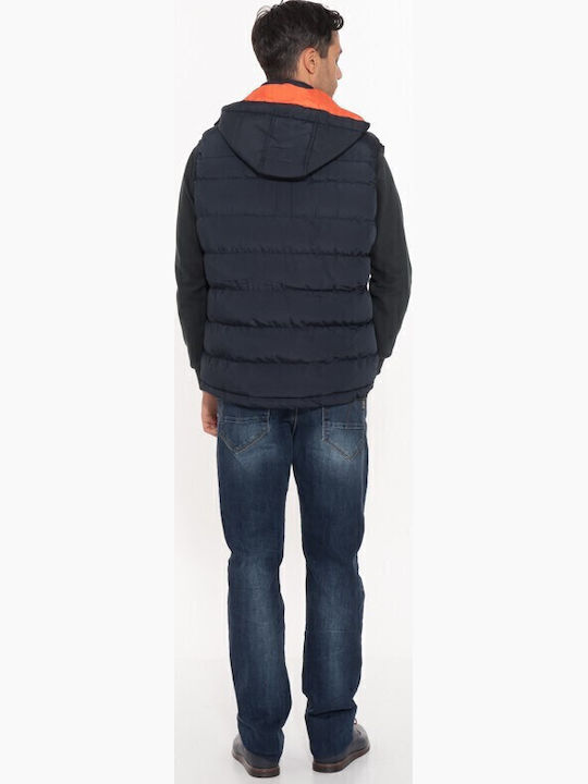 Αμάνικο Μπουφάν Puffer Μπλε