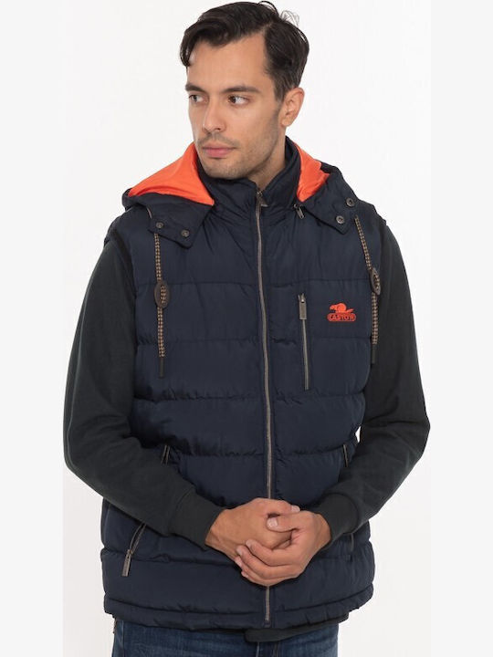 Αμάνικο Μπουφάν Puffer Μπλε
