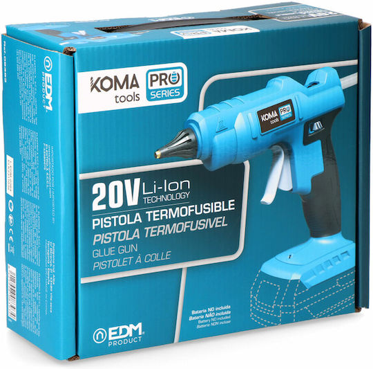 EDM Grupo S7925618 Πιστόλι Θερμοκόλλησης 60W για Ράβδους Σιλικόνης 11mm