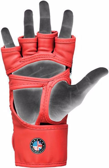 Rdx Grappling Gloves Shooter Aura Plus T-17 Red