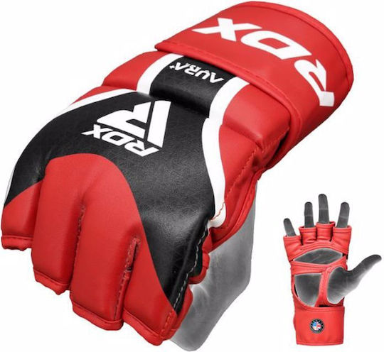 Rdx Grappling Gloves Shooter Aura Plus T-17 Red