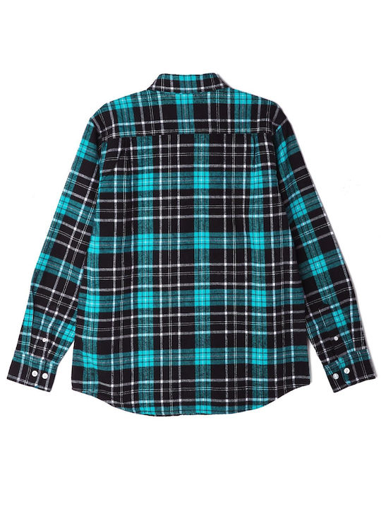 OBEY LESTER HEAVY WEIGHT FLANNEL SHIRT MULTICOLORED Obey multicolored 181210291