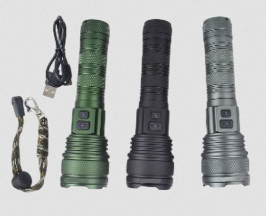Lumină de lucru și de sit, cu baterie Lanternă LED cu Luminozitate Maximă 800lm