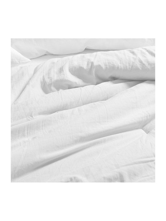 Cannon Duvet Queen 220x240cm White 280 GSMGsm