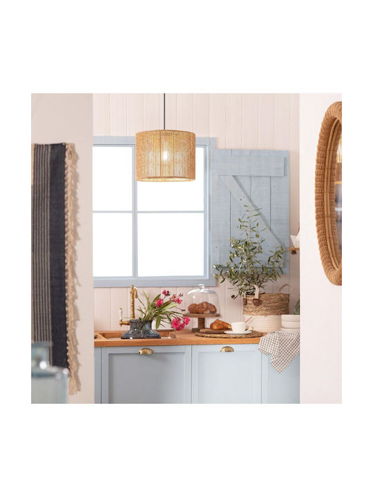 Toolight Hängelampe Beige Boho