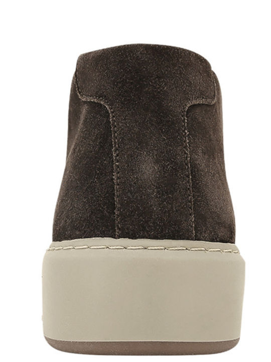 Suede Brown Men's Boots