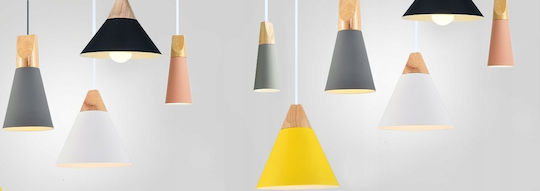 Toolight Hängelampe Weiß mit Fassung E27