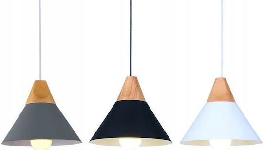 Toolight Hängelampe Weiß mit Fassung E27