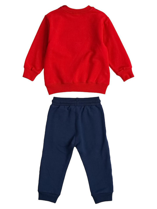 Sprint Kids Sweatpants Set Red