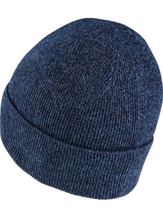 Beanie Ανδρικός Σκούφος Πλεκτός σε Navy Μπλε χρώμα