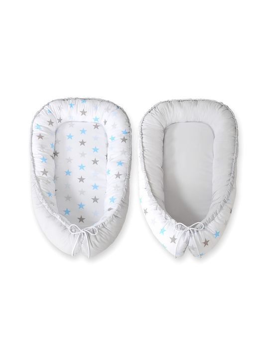 Bobono Baby Nest Blue-gray, Gray