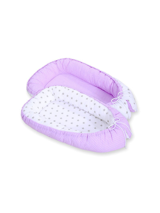 Bobono Baby Nest Purple, Gray