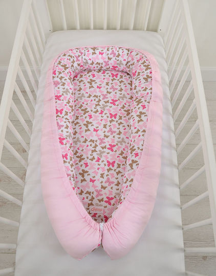 Bobono Baby Nestkissen Pink